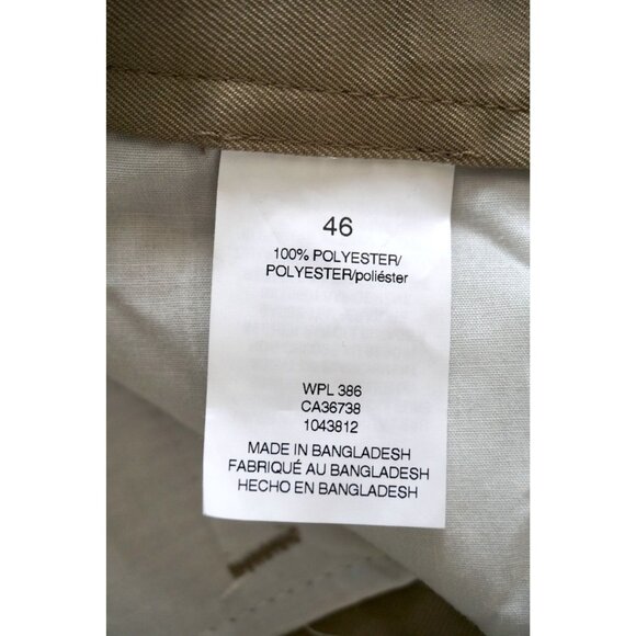 Haggar Cool 18 No-Iron Pleated Shorts-Big & Tall - Size 46W, NWT - Picture 4 of 11